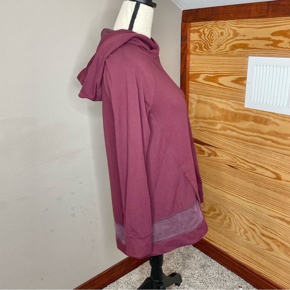 Lululemon Starting Place Hoodie in Garnet Purple 4 W3ABWS Activewear Workout - Picture 3 of 11